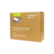 mammyshop 媽咪小站 VE 嬰兒護脊床墊, 有機棉無染原色, 1個