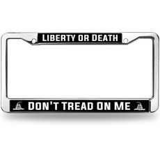 Christian Quote License Plate Frame Chrome Humor for Patriotic People, 2026-03-MY001-2pi-384