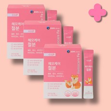 여성 식물성 리포퍼 철분 헤모철분 영양제 엽산 비타민C 함유된 맛있는 분말, 45개, 2정