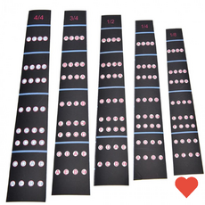 생활선물세트 보드 바이올린 음역 스티커 초보자 학습, A type BL07985