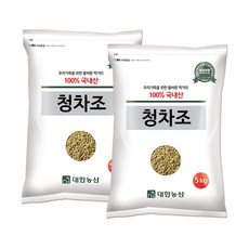 대한농산 국산 청차조 10kg (5kgx2봉) 차조, 2개, 5kg