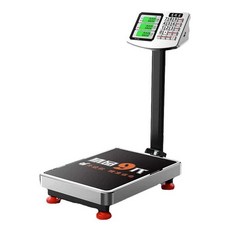 업소용 체중계 목욕탕 헬스장 전자 저울 무게 측정, 1개, 검정 글씨 100kg (30x40)