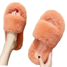 조리 여자 발편한 겨울 털슬리퍼 거실화 실내화
