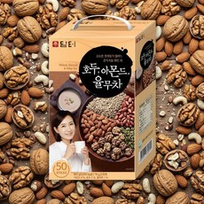 튜쿡 건강왕 호두 아몬드 율무차 50개입, 1박스, 18g, 50