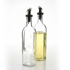 미네르 소스통 밀폐 원터치 오일병 2p, 1세트, 250ml