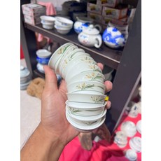 風清堂 手繪蘭花 普洱茶杯 (60cc) 14入, 商品主圖, 1個