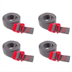 4pcs 하이킹 등반 장력 벨트 버클 타이 다운 1.4m 벨트화물 스트랩 코드 테이프 나일론 로프 퀵 릴리스 후크