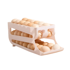 리빙위드미 정리력갑 대용량 슬라이딩 계란 트레이 보관함, 1개