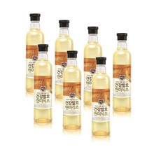 CJ 백설 건강발효 현미식초, 7개, 800ml