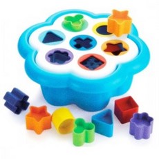 Oce 데이지 도형맞추기 16Pcs 모자이크 그림 놀이 도형 퍼즐 만들기 놀이 레크레이션도구