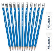 STAEDTLER Norica 펜슬 클래스 & 지우개 클래스 팩 250개입, STAEDTLER Norica 펜슬 클래스 지우개 팩