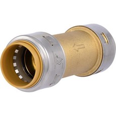 샤크바이트 맥스 3/4인치 체크 밸브 황동 배관 피팅 PEX 파이프 구리 CPVC PE-RT HDPE UR2016A 연결 푸시, 1개