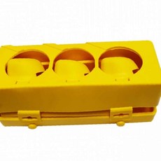 멀티탭커버 일신 3구 콘센트 보호커버 안전덮개 내충격 콘센트보호커버3구