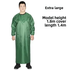 방수 내유성 긴 소매 앞치마 작업복 남여 산성 알칼리 애완 동물 미용실, 35 Fruit green extra large