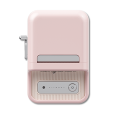 님봇 Niimbot B21 네임스티커 라벨프린터, B21프린터핑크+사각화이트45x20, 1개