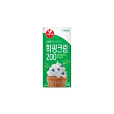 (서울우유) 휘핑크림 200g, 1개, 200ml