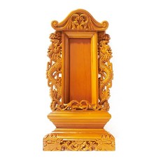 픽유아 위패함 납골당 원목 틀 목기 나무 제사, A. 단단한 조상 순위 태블릿 가구 영적 위패 조상 태