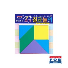 다모아가게 자석 칠교놀이 15cm x 15cm 자석퍼즐