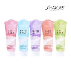 샤카트 올인원 배쓰솔트 두피스켈링 바디스크럽 라벤더향, 5개, 200g