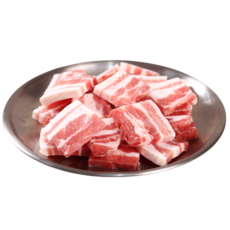 통통미트 두툼한 식감 한입 삼겹살(냉동) 캠핑 집들이 추천, 5개, 600g