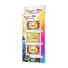 Gamegenic Ticket to Ride 공식 아트 슬리브 | 카드 152개 올인원 팩 게임 홀더 보드 게임과 함께 사용하도록 디자인 제작