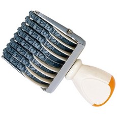 開明 號碼印 3號8連 數字章 事務印章 事務章 號碼章, 一個入