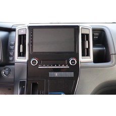 豐田Toyota Hiace/Granvia 19年豪華款模型車：八核心安卓機、9吋螢幕、倒車顯影, 1個, 豪華款主機＋整合型AHD前後行車記錄器,有