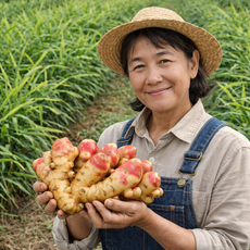 [내일도착] 국내산 특품 햇 생강 세척 생강 황토 흙 생강 산지직송, 1박스, 흙생강[특품] 500g