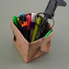 마켓프리 크래프트 종이 바스켓, S