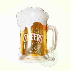 위드룸 맥주잔 은박풍선 파티풍선장식