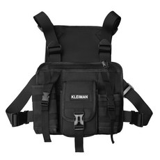 KLEIMAN 戰術機能馬甲包 潮流斜挎胸包 工裝背包