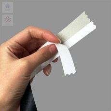 초아디자인 책 제본테이프 블랙 25mm 도서보수테이프