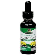 NATURE'S ANSWER 聖約翰草無麩質萃取液 1000mg, 無酒精, 1個, 30毫升