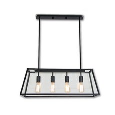 WEN CHANG 長型玻璃吊燈 極簡北歐風 RH款