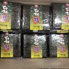 햇 파래김 완도 국내산 100장 파래향가득, 1개, 170g