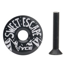 자전거 스템 탑 캡 알루미늄 합금 헤드셋 탑 캡 직경 31.7mm 볼트 포함 MTB 자전거 프론트 포크 스템 커버 액세서리