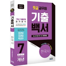 Siscom 歷屆試題白皮書韓國史7年總整理(9級公務員)(2021)：洞悉核心的高效率歷屆試題集