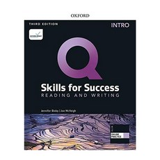 Q Skills for Success: Reading and Writing Intro Student Book (with Online Practice), Oxford, Q Skills for Success: Readin.., Jennifer Bixby, Joe McVeigh(저)