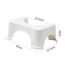無品牌 馬桶凳 腳凳 蹲坑神器 加厚家用塑料 兒童孕婦適用, 5.0公斤兒童款