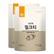 까르페 밀크티 파우더 1000g 대호식품, 2개, 2개입, 1kg