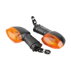 프리미엄 예비 부품 교체용 방향 지시등 야마하 R1 R6 XJ6 MT07 09 FZ1 FZ8 설치 용이 2x 12V, 01 Yellow Cover