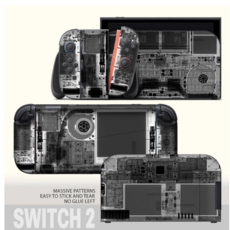 Shuma 適用於 Switch 2 痛貼保護組, 款式3, 1個