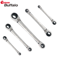 세신 라쳇옵세트렌치 조절형 기어렌치 4in1 10x13mm-17x19mm, 1개
