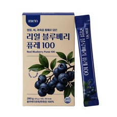 이비온 리얼 블루베리 퓨레 100 스틱 20g x 1박스(14포)