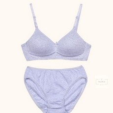 4보급창고 주니어 3단계 B컵 브라팬티세트 여성브라