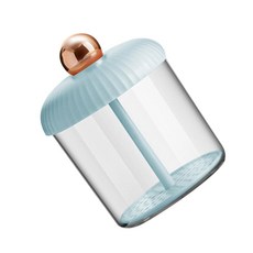 데일리 스킨케어에 도움을 주는 SAFIGLE 페이셜 버블러 발포 컵 휴대용 버블 만들기 병 빠른 얼굴 클렌징 메시 네트, 1개