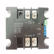 R1 R2 유형 1KW/1.5KW/2KW/4KW/6KW/8KW 워터 펌프 벨트 컨베이어 송풍기 모터 용 단상 110V 220V 소프트, 08 SSR100WAR1(4KW)