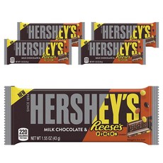 Hershey's 牛奶巧克力和 Recess Peace Candy, 5個, 43克