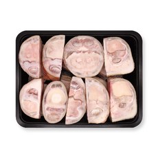 한우 우족 보양식 콜라겐 산후조리 뼈 2kg 트레이, 1