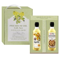 백설 식용유 명절 설 선물세트 카놀라유 요리유, 1세트